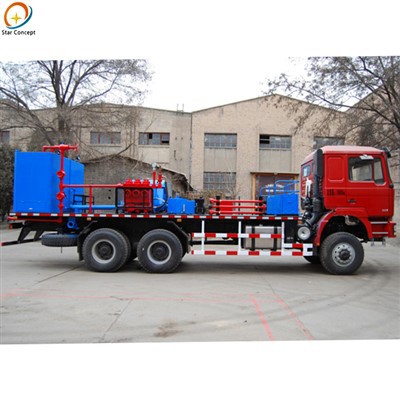 Camion de lavage de puits